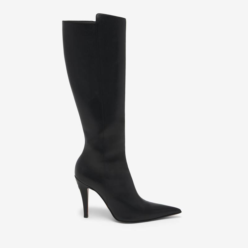 ALEXANDER MCQUEEN - Birdee Knee-high Boot - Item 813074WHABC